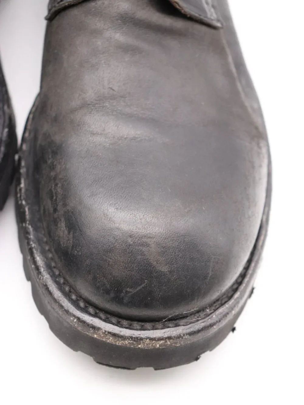 ARI Soho Boots Zip Ankle Bootie Men's EU 44 Black Leather Zip Handmade in Italy